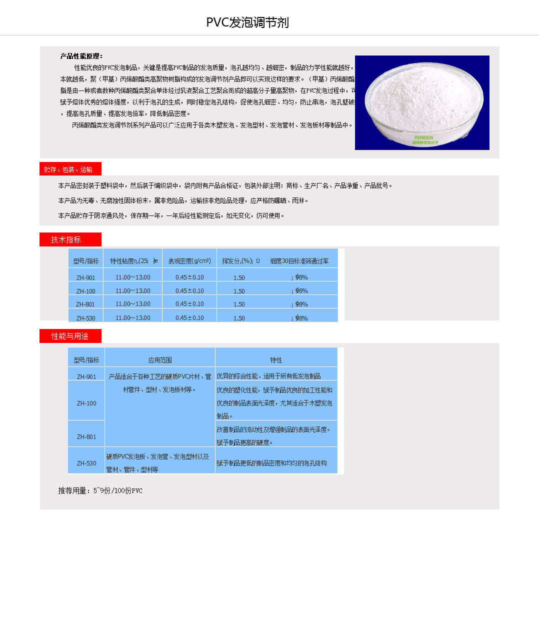 钙锌稳定剂，发泡调节剂